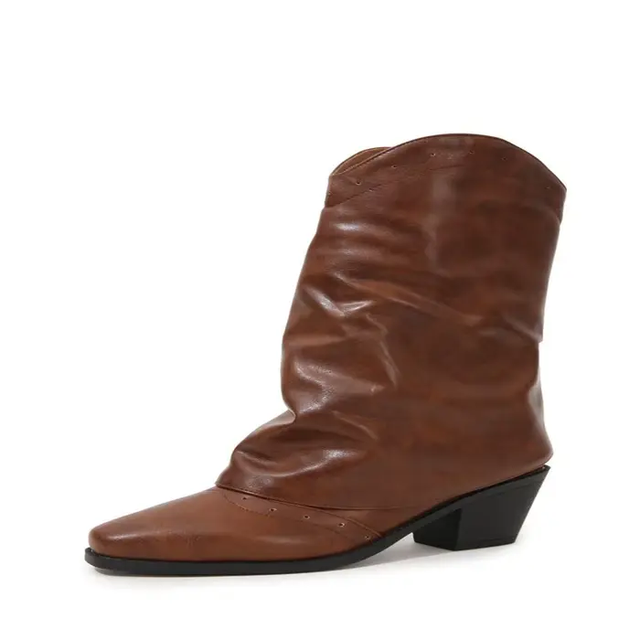 Bottes mi-mollet pour femmes