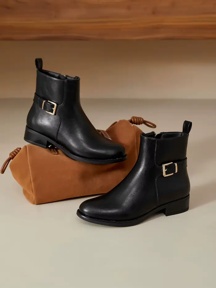 Nouvelles bottes Chelsea courtes pour femmes