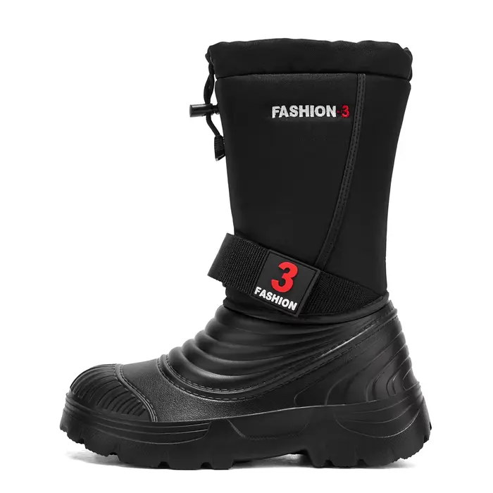 Bottes de neige montantes pour hommes bottes de forêt tropicale imperméables grande taille 49 50 51 
