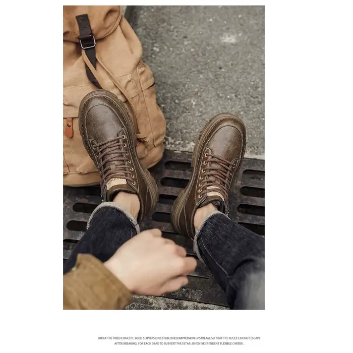 Bottes montantes rétro pour hommes Printemps 2026