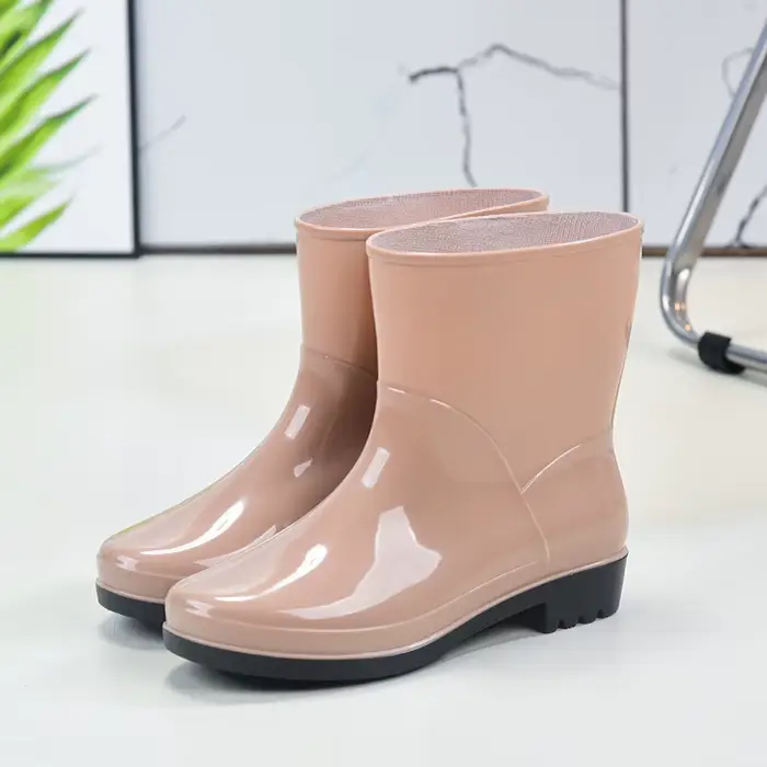 Bottes de pluie mi-mollet pour femmes