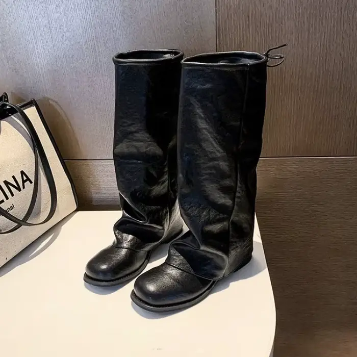 Nouvelles bottes mi-mollet pour femmes