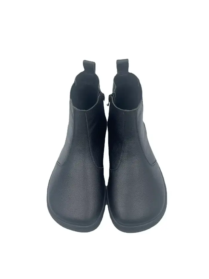 Tipsietoes StephanBarefoot-Bottes d'Automne et de Printemps avec Doublure en Cuir à l'Intérieur pour