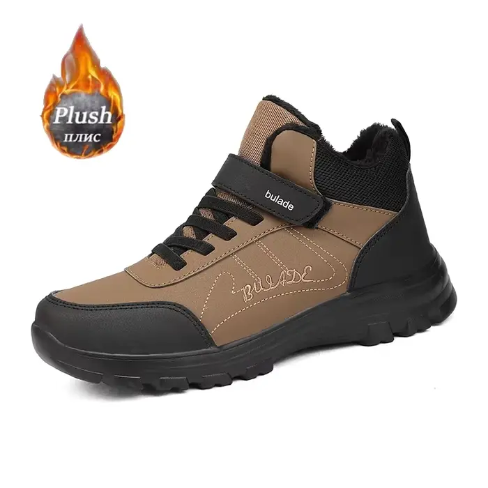 ELUVA bottes de neige arctiques pour hommes bottes d'hiver imperméables thermiques chaussures de ran