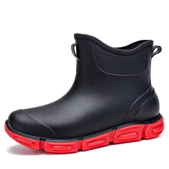Bottes de pluie populaires pour hommes, imperméables, antidérapantes, nouveau style, résistantes à l