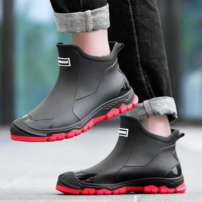 Bottes de pluie imperméables pour hommes