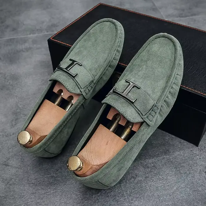 Chaussures décontractées pour hommes, nouveau style printemps 2023, semelle souple, chaussures de vi