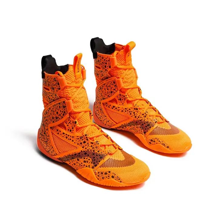 Chaussures de boxe hommes de qualité supérieure pour hommes, résistantes et respirantes, bottes de lutte antidérapantes pour boxeurs, karatékas et sportifs de combat
