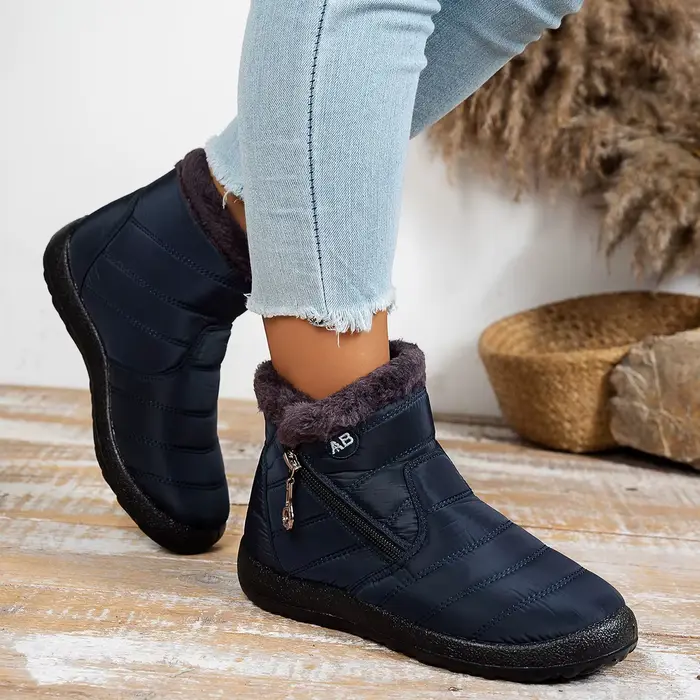 Chaussures pour femmes automne witnter hiver bottes de neige bottines imperméables