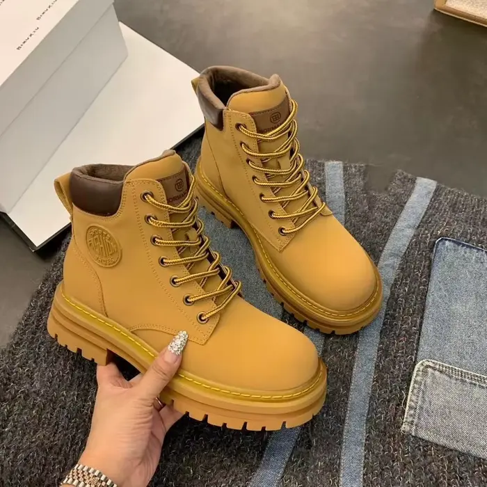 Bottes de rinçage à lacets pour femmes