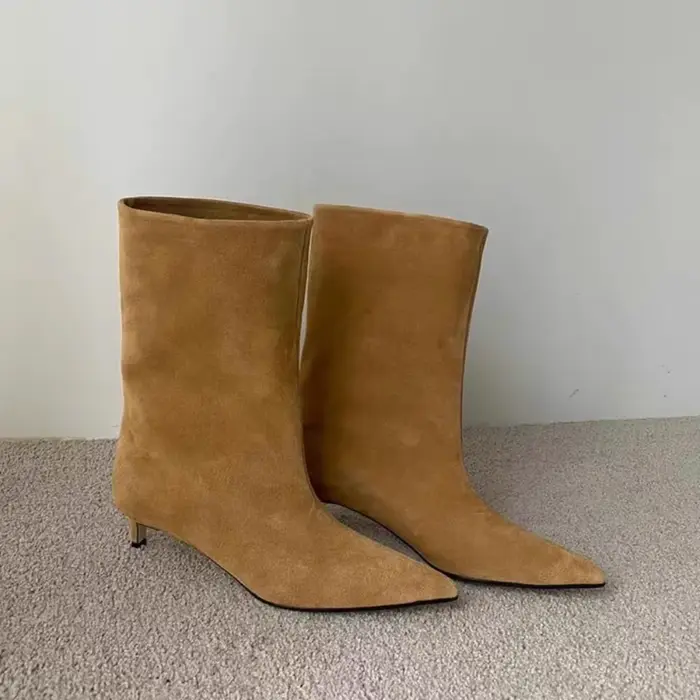 2026 automne et hiver bottes courtes chaussures pour femmes