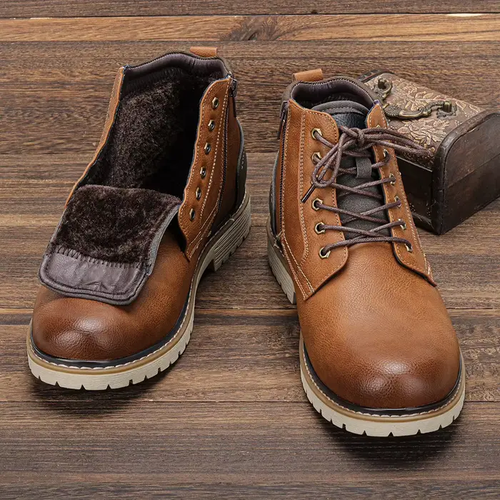 Bottes de rinçage brossées rétro pour hommes et femmes