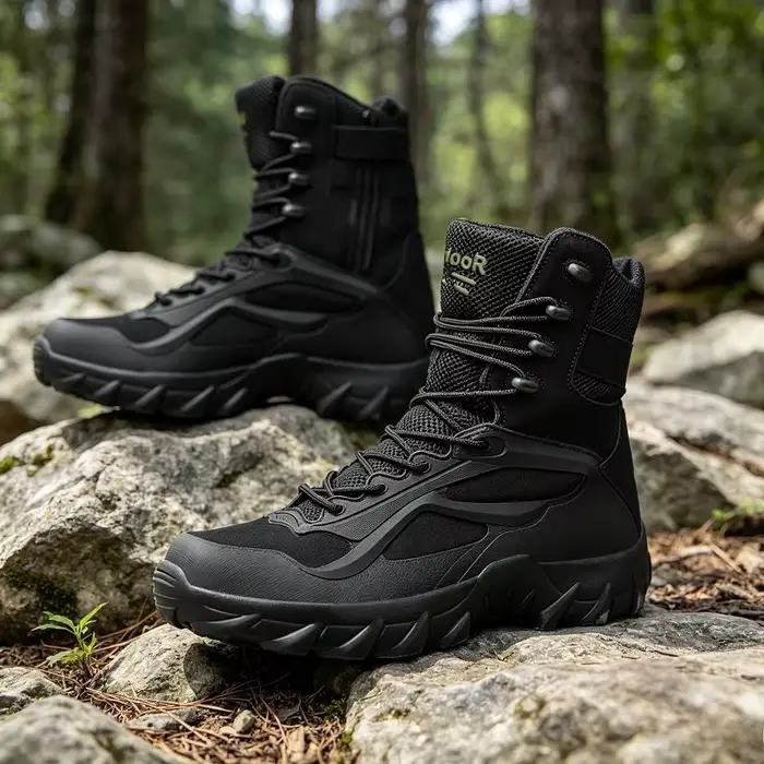 Bottes de randonnée décontractées pour hommes, bottes tactiques des forces spéciales, bottes de terr