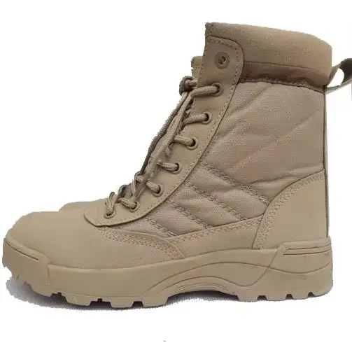 Bottes de Combat de terrain de l'armée, bottes de randonnée dans le désert dans la Jungle, montantes