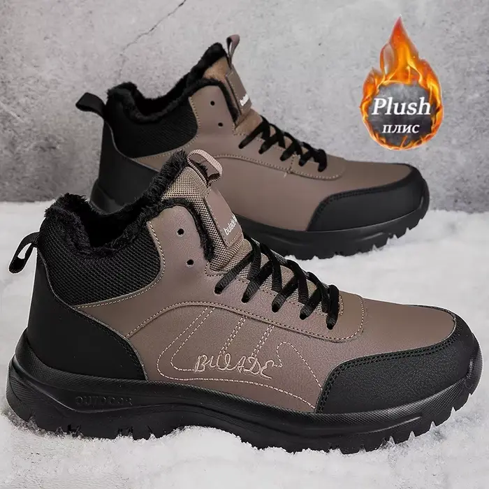 ELUVA bottes de neige imperméables hommes