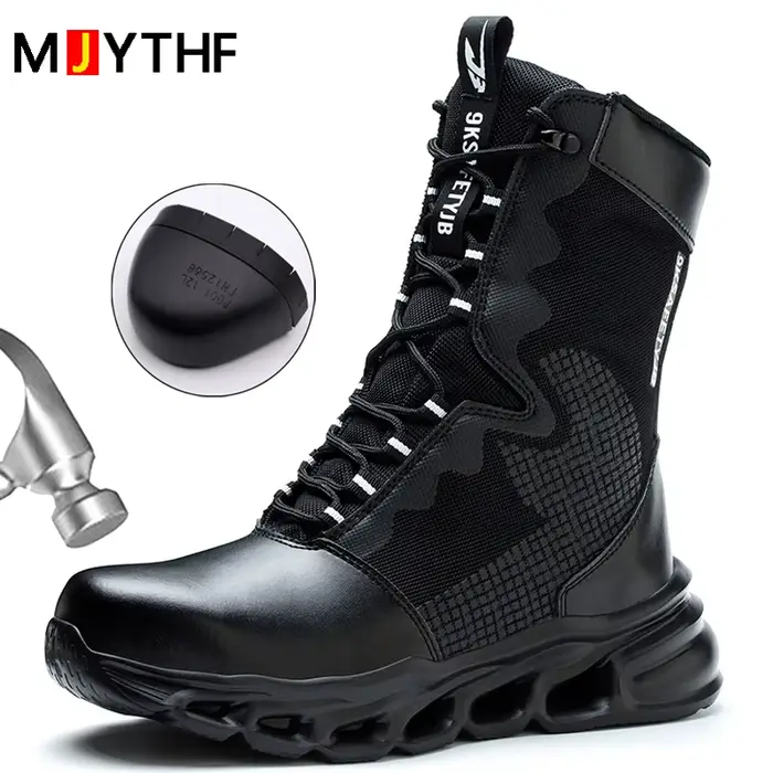 Bottes de travail à la mode pour hommes
