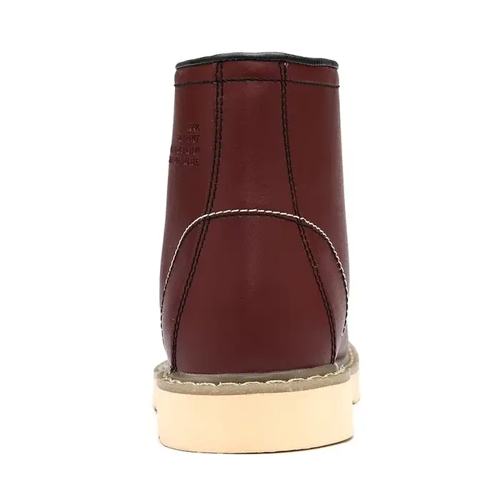 Bottines de neige en cuir pour hommes