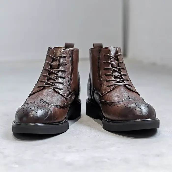 Bottes britanniques vintage pour hommes