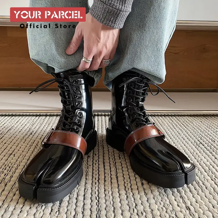Tabi bottes pour hommes automne et hiver