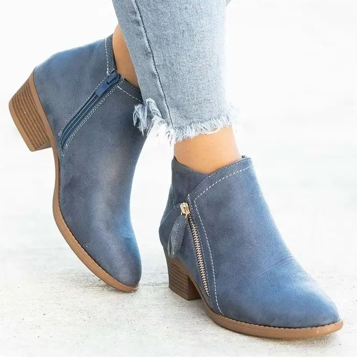 Femmes chaussons 2025 automne daim chelsea bottes