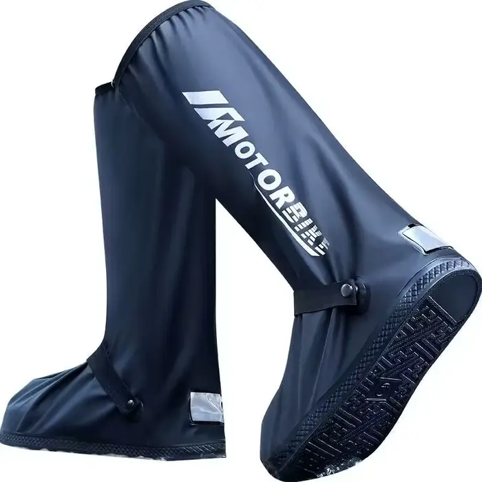Bottes de pluie à Tube haut pour moto
