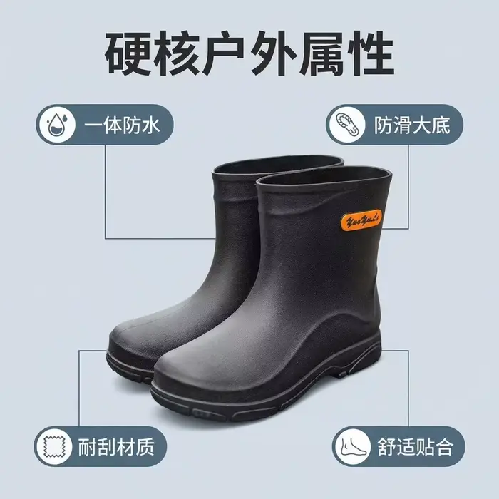 Bottes de pluie pour hommes