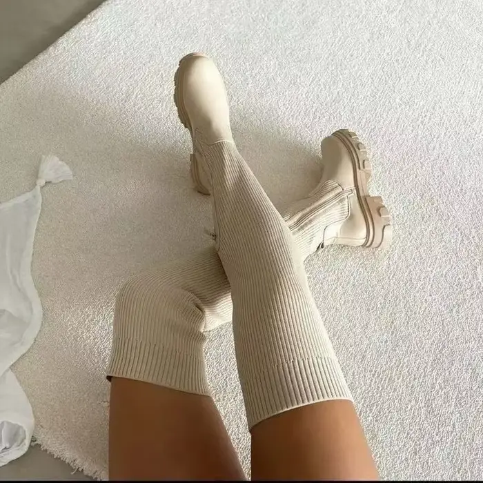 Cuissardes hautes de luxe pour femmes
