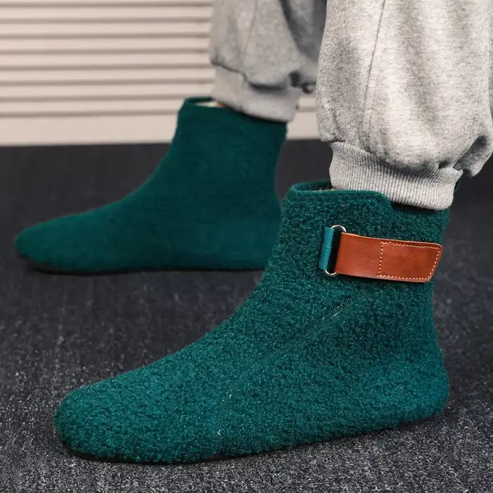 YRZL chaussures pour hommes hiver coton bottes courtes homme