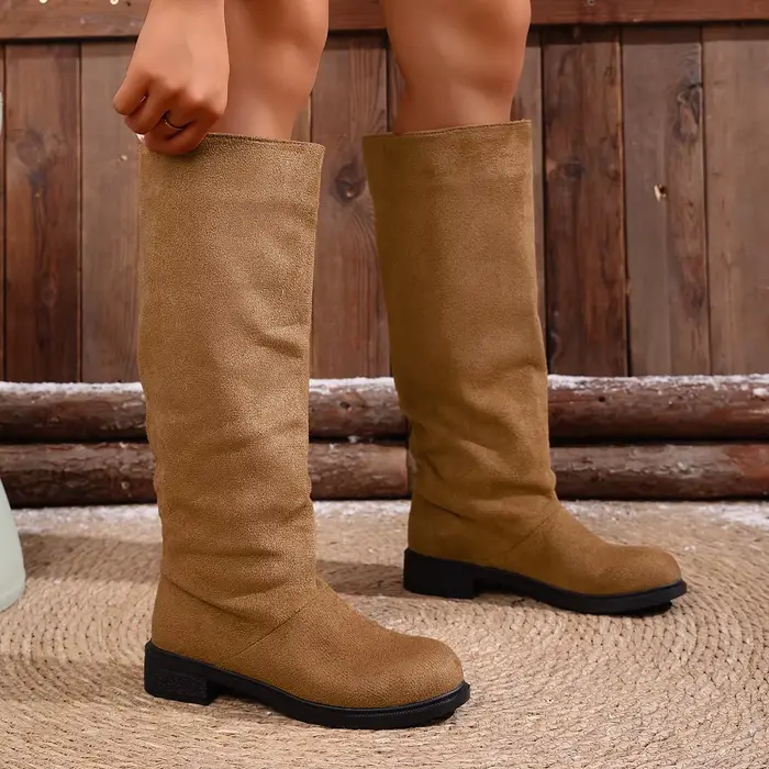 Bottines en velours pour femmes