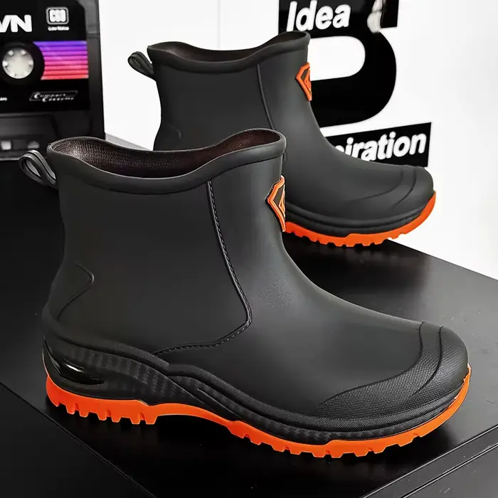 Bottes Courtes Écologiques Imperméables pour Hommes