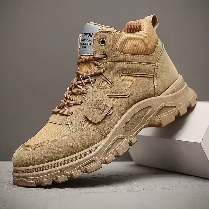 2025 nouveaux hommes en plein air bottines de luxe plate-forme