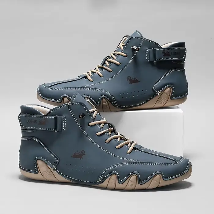 Bottes de luxe pour hommes ajustement parfait confortable et élégantes pour travail et sécurité automne printemps