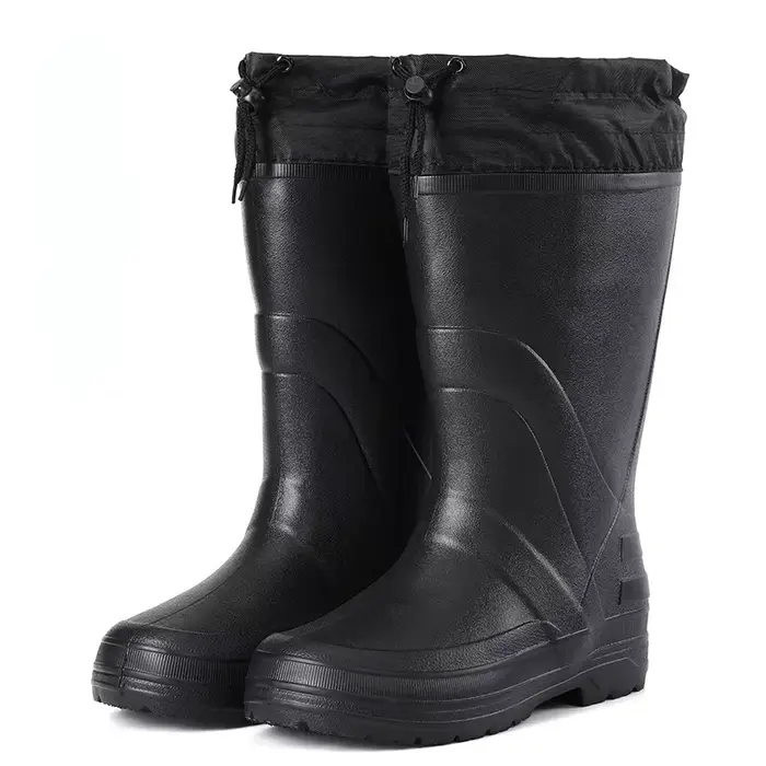 2025 nouveaux hommes bottes de pluie de haute qualité EVA bottes de pluie antidérapantes plate-forme