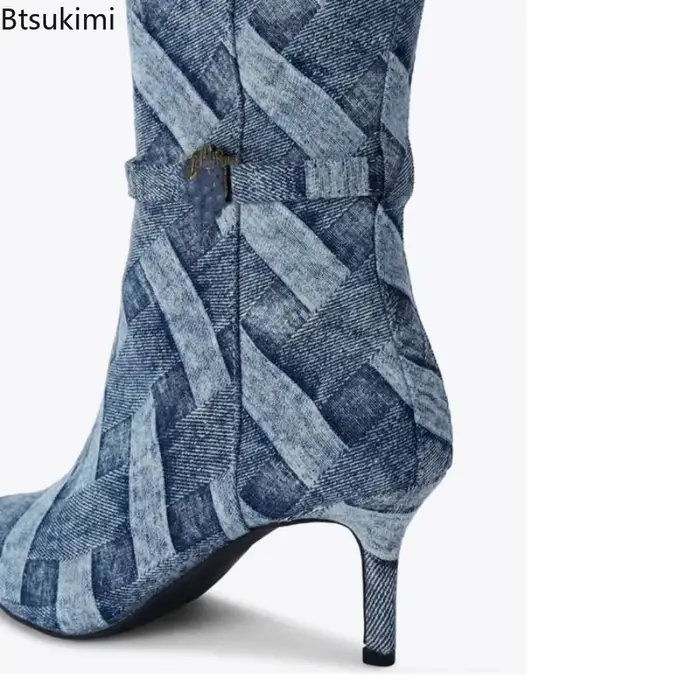 Nouvelles Bottes à Talons Hauts pour Femme