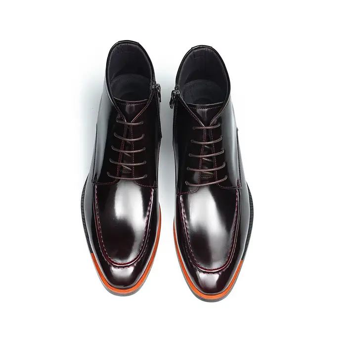 Bottes en cuir pour hommes