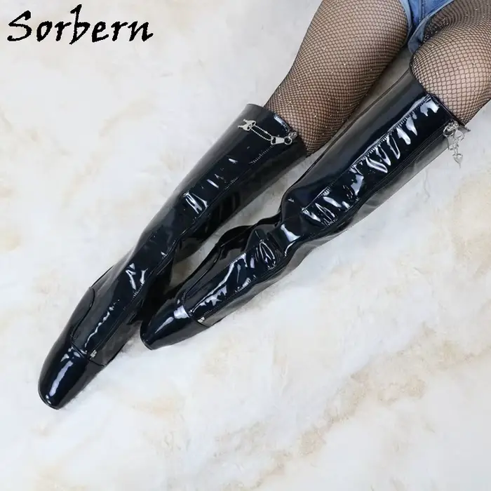Sorbern-Bottes de Ballet à Lacets Verrouillables pour Femme, Chaussures de Performance Holo, Châssis