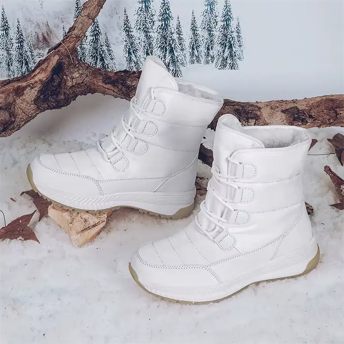 Moipheng-Bottes de neige imperméables pour femmes