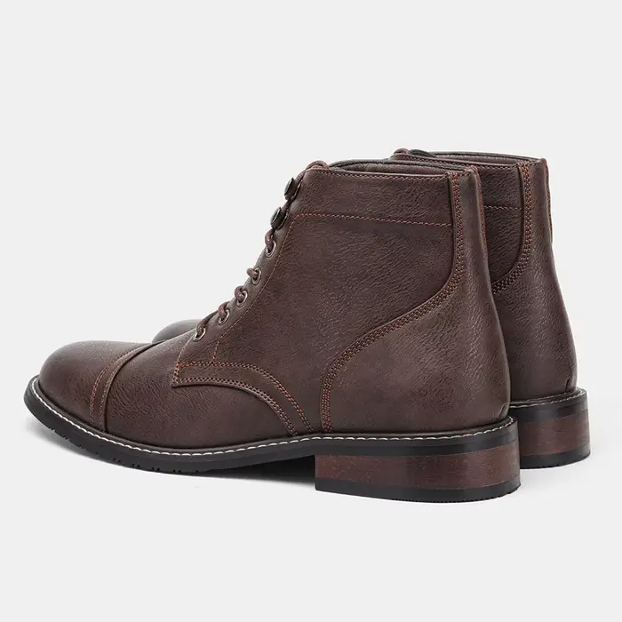 Bottines en cuir confortables de marque tendance 2026