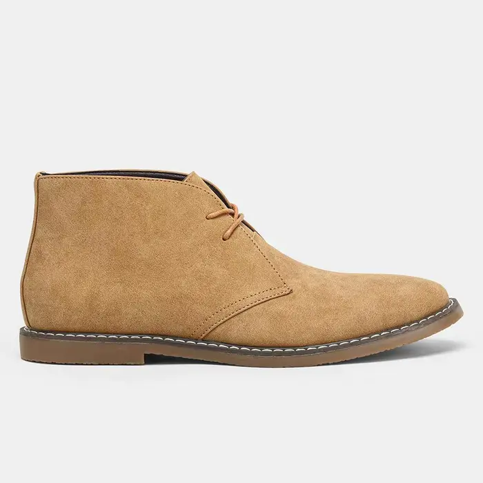 Bottes pour hommes, marque rétro, 2026, décontractées, confortables, mode, bottes du désert pour hom