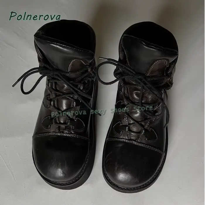 Bottes à plateforme compensée noires et argentées pour femmes
