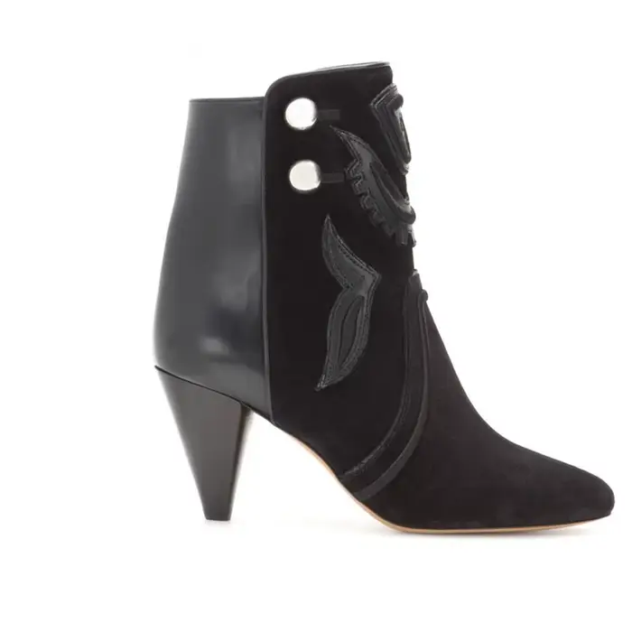 Bottes d'hiver à talons hauts pour femme, chaussures à la mode, à bouts pointus, à enfiler, spécial 