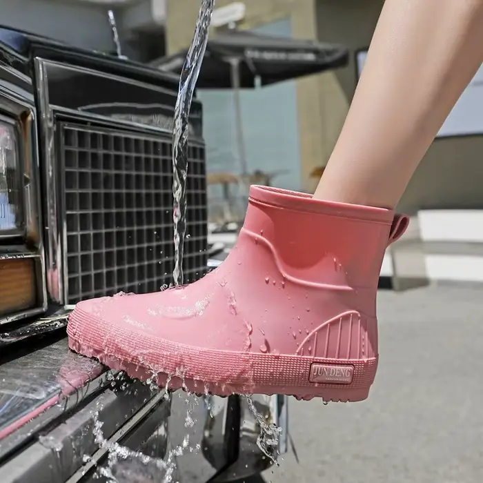 Bottes de pluie tendance style britannique