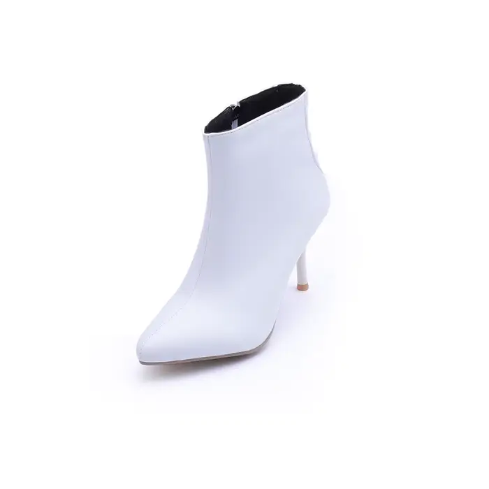 Bottes pour femmes rouges, bottes courtes, blanc, noir, cadeau pour femmes élégantes, style de créat