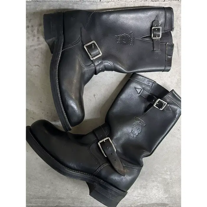 Bottes de travail noires pour homme