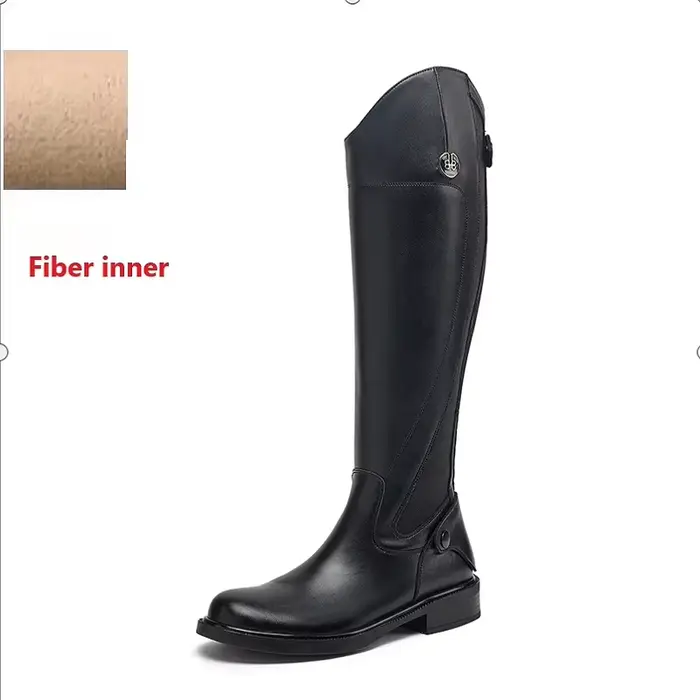 Fournitures équestres pour femmes bottes longues tendance bottes équestres équipement d'équitation c