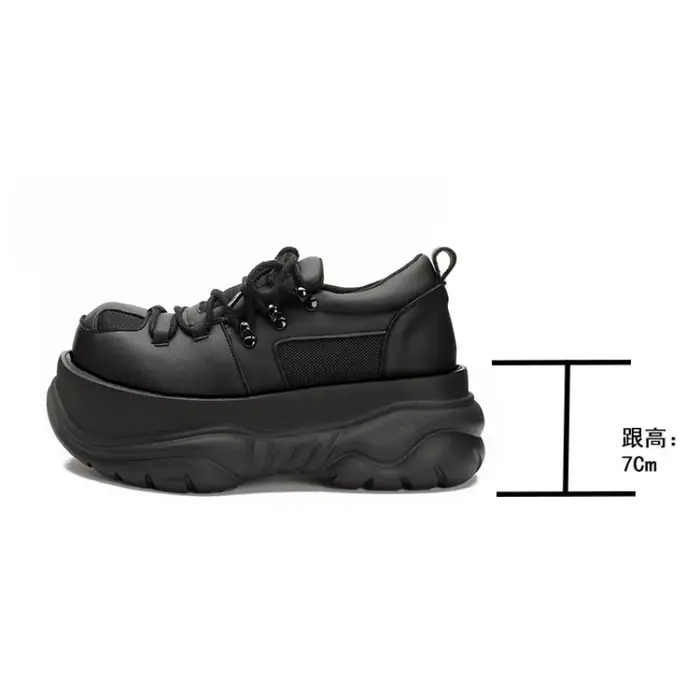 Chaussures Derby à plateforme pour femmes