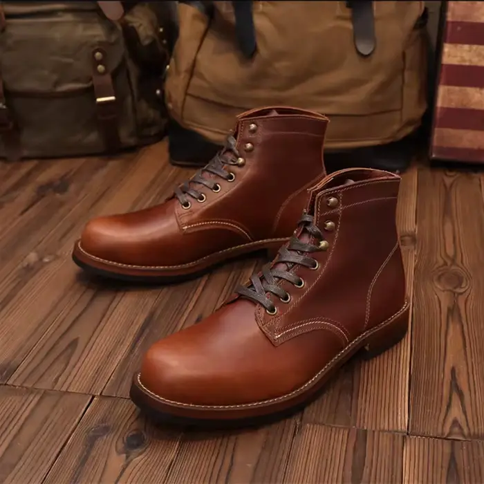 Bottes de rinçage faites à la main pour hommes
