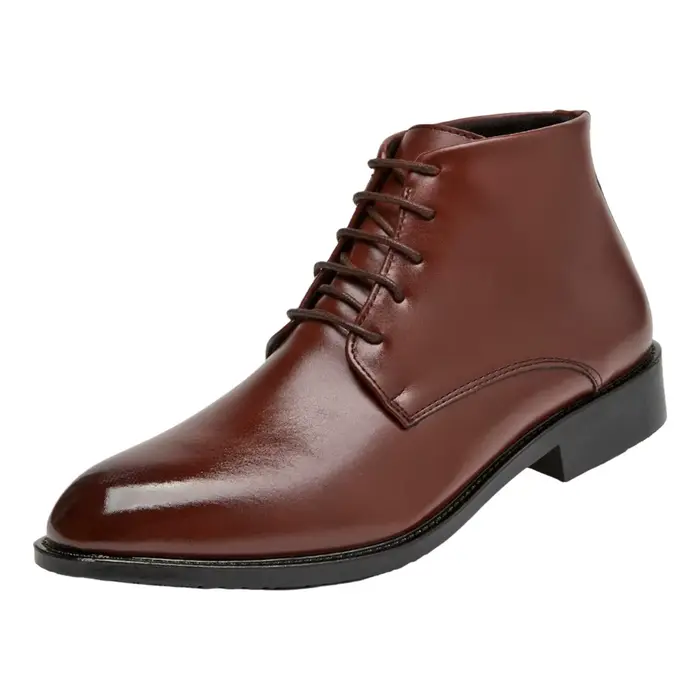 Bottes en cuir décontractées et tendance pour homme