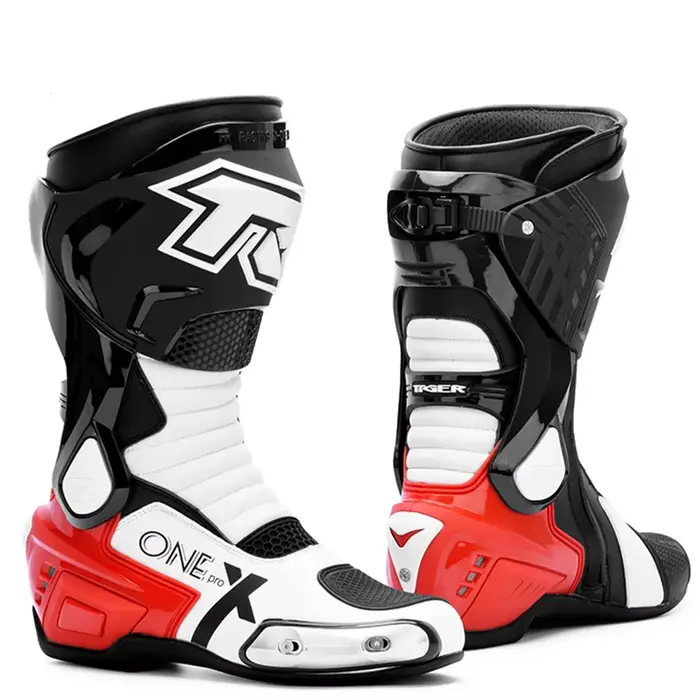 Bottes de moto professionnelles pour hommes, bottes de motocross tout-terrain, bottes de moto pour l