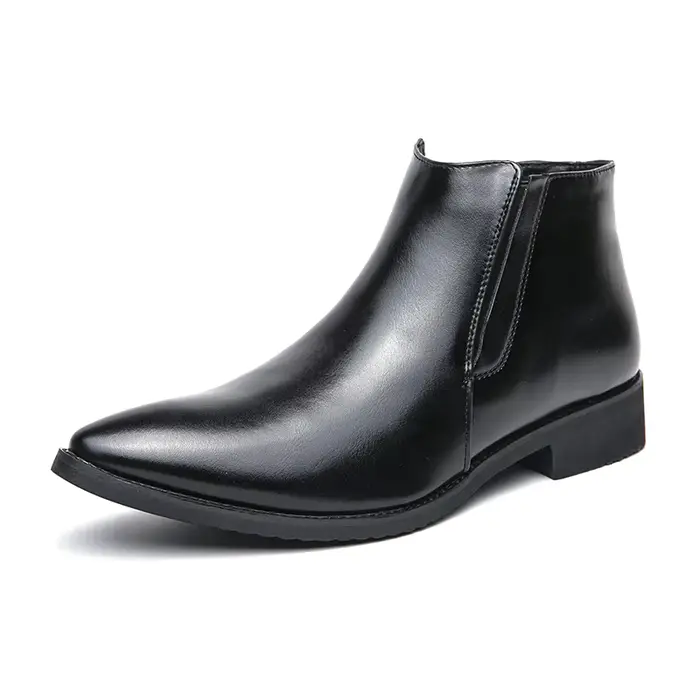 Bottes Chelsea pour hommes, style britannique, version coréenne, chaussures chinoises, européennes e